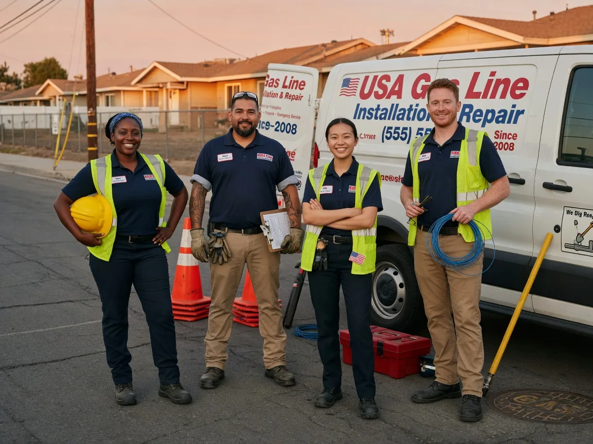 Gas Line Installation company in Madison, PA